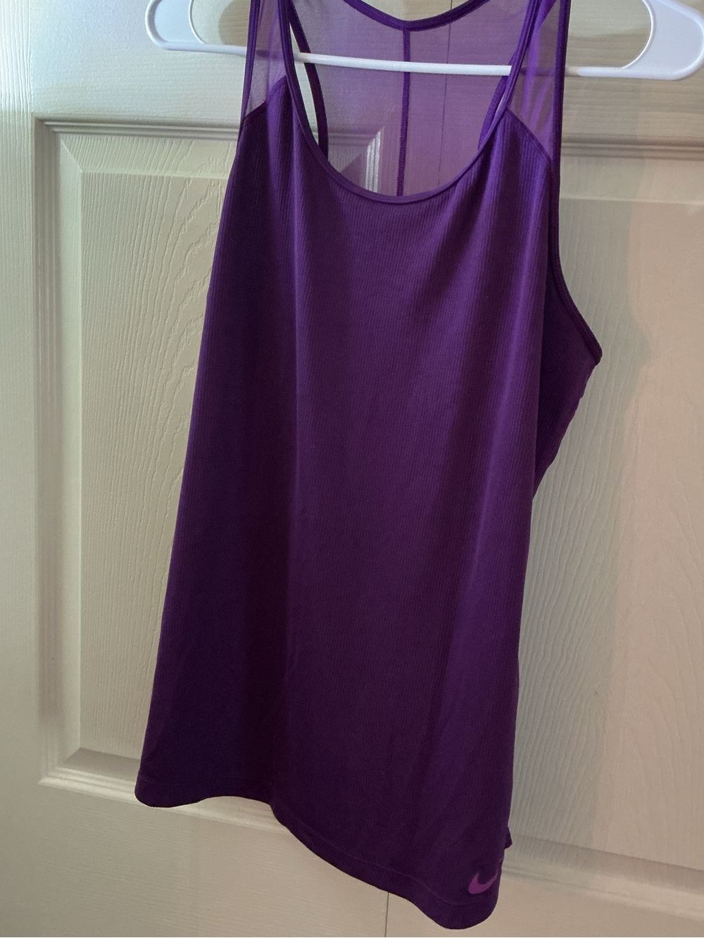Nike Purple Women’s Mesh-Back Athletic Tank